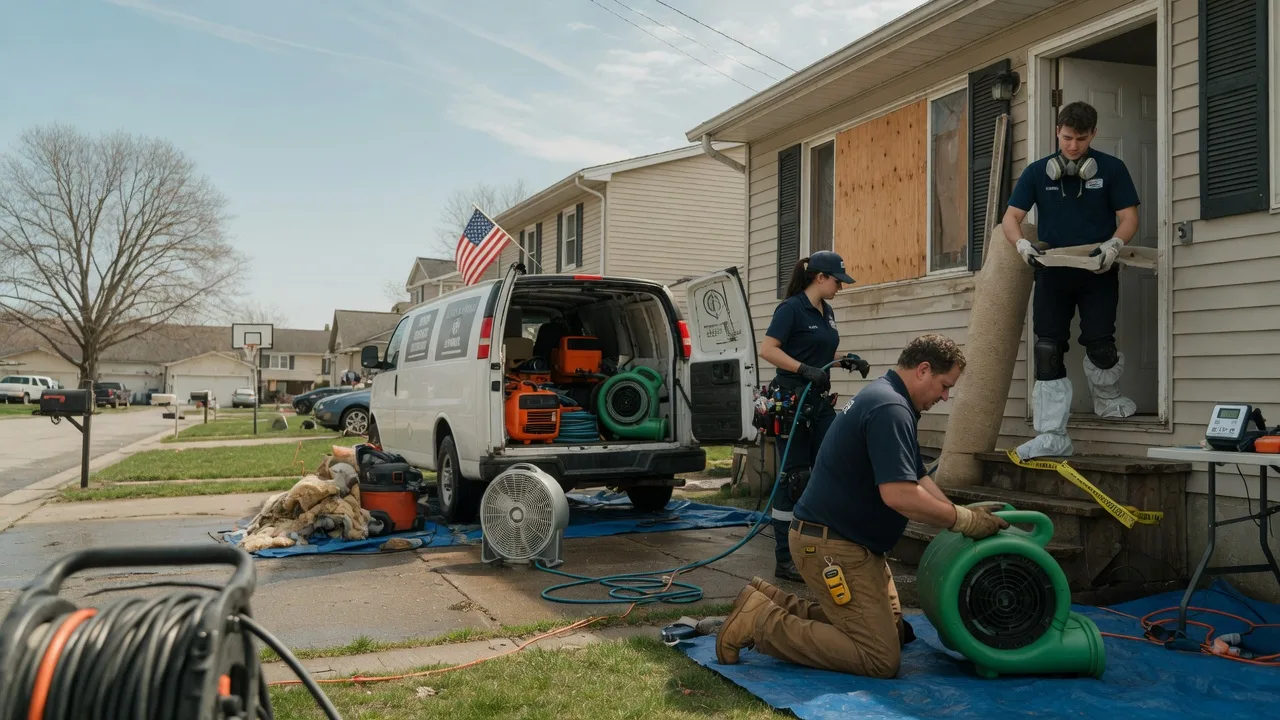 Water Damage Restoration in Thurston, NE near me